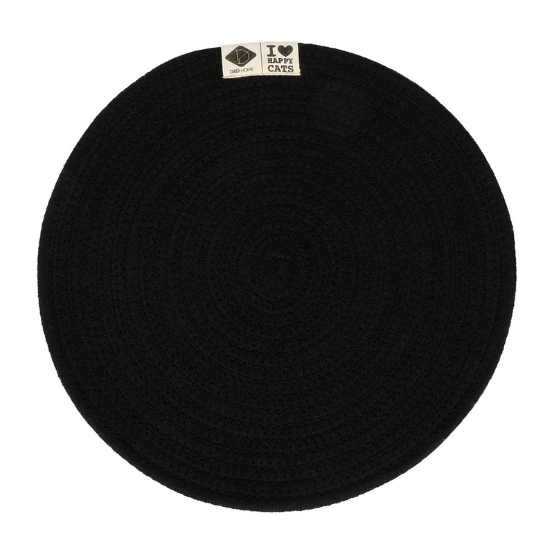 JILL  PLACEMAT|Black|Beige