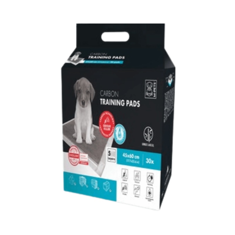 M-PETS CARBON TRAINING PADS 45X60 (M)