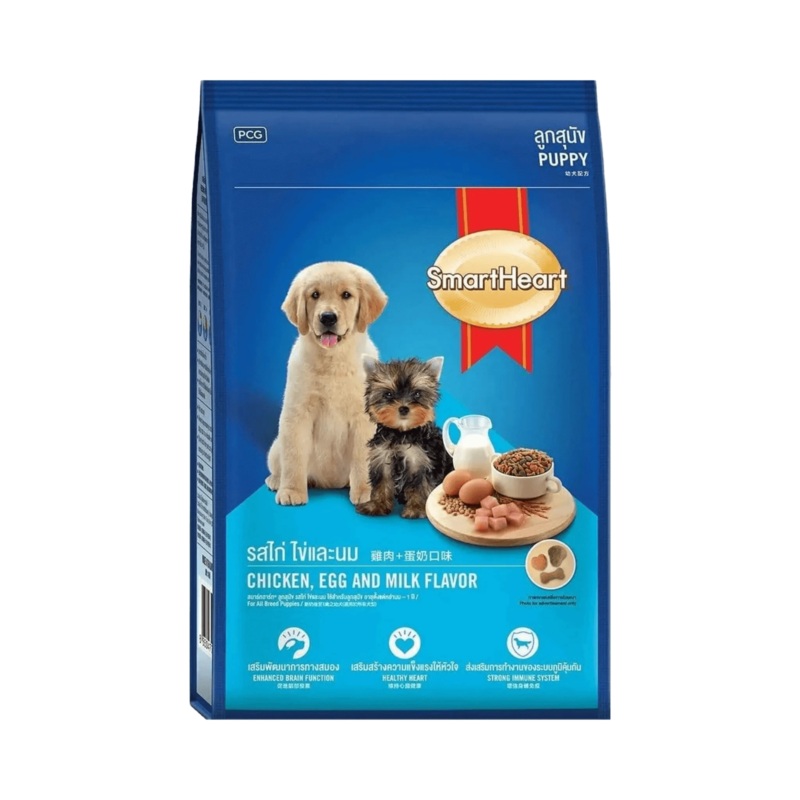 SMART HEART PUPPY CHIC/EGG & MILK DRY FOOD (XL)