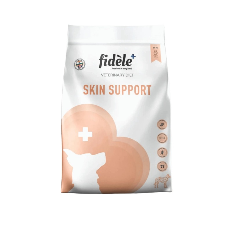 FIDELE PLUS SKIN SUPPORT DRY FOOD (S)