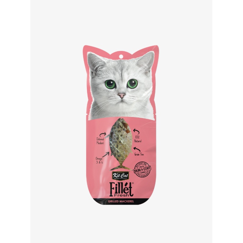 Kit Cat Fillet Fresh Grilled Mackerel 30g