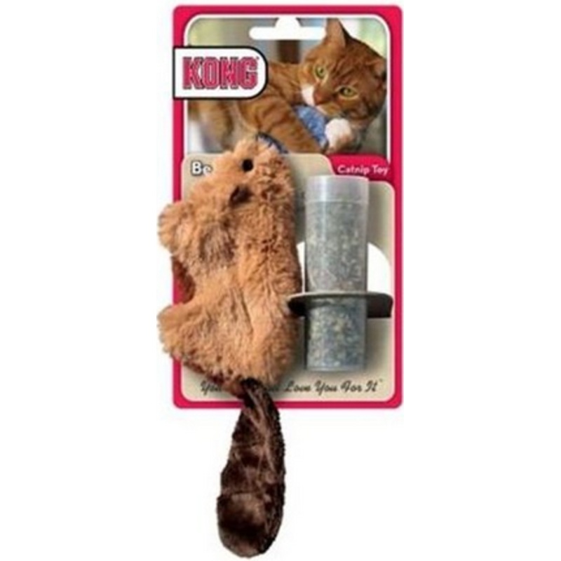 KONG CAT REFILABLE CATNIP BEAVER