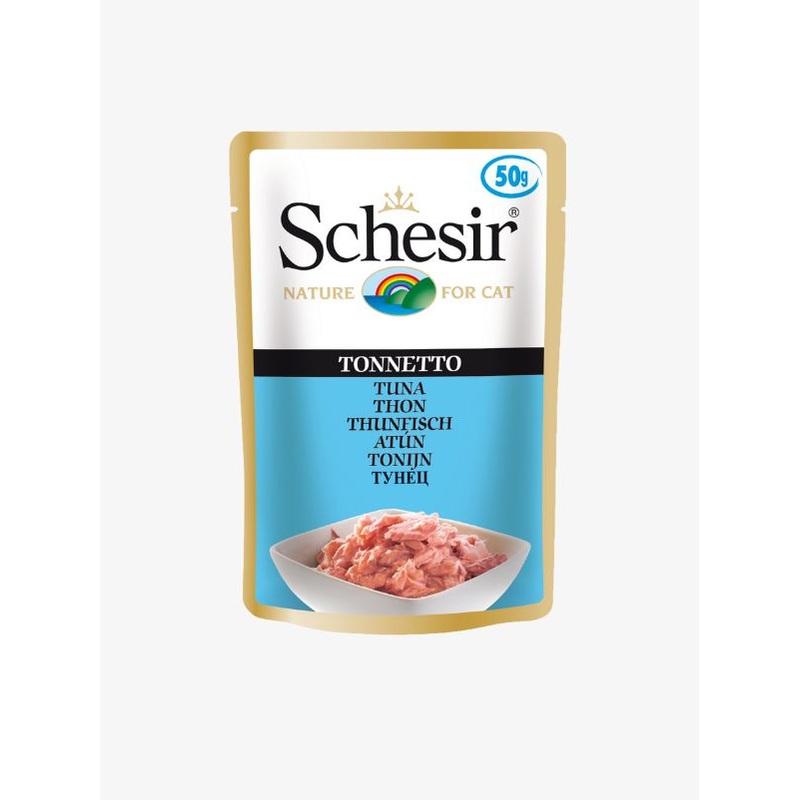 Schesir Cat Food Pouch  Tuna 50g