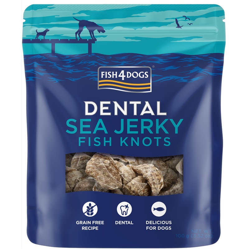 Sea Jerky Fish Knots 100g
