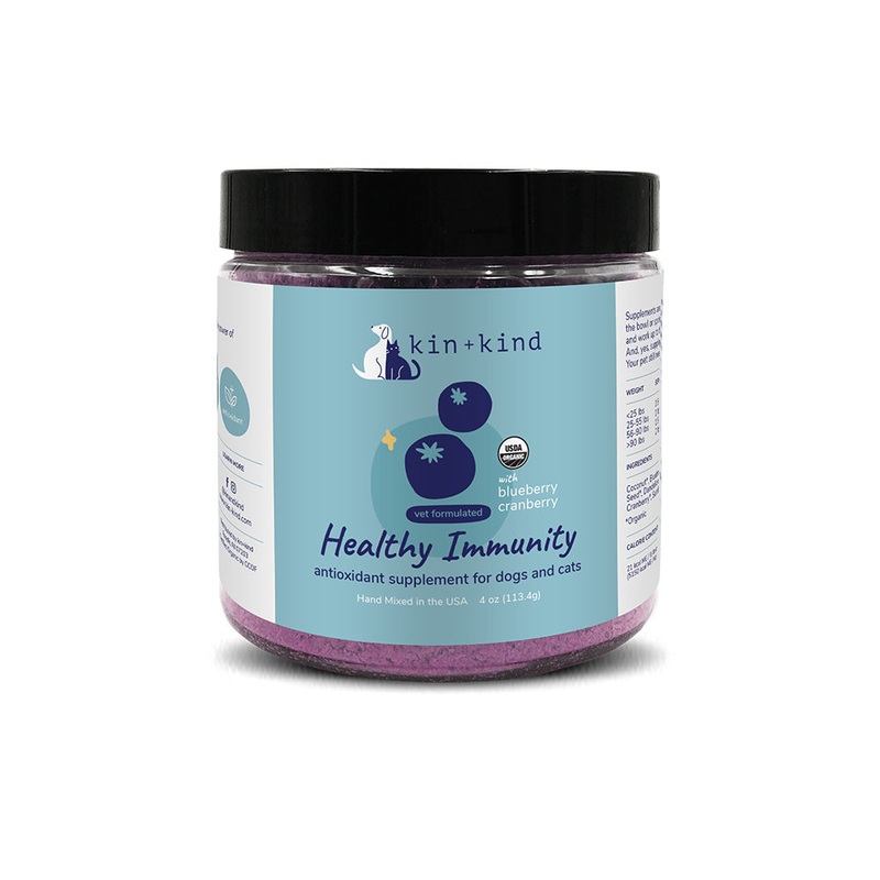 *DONATION TO LOVE THE VOICELESS* Kin + Kind Dog & Cat Supplement Healthy Immunity 4oz