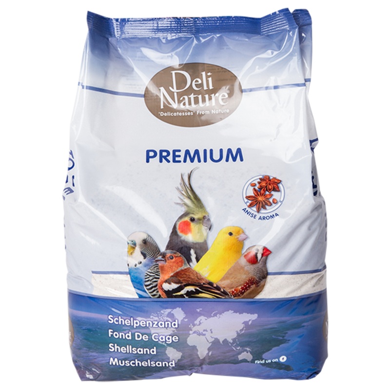 BIRD SAND PREMIUM WHITE+ANIS|5kg|20kg