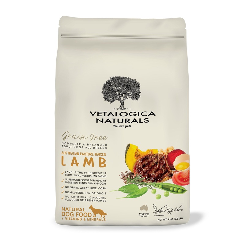 Vetalogica Naturals Adult Grain Free – Lamb For Dogs