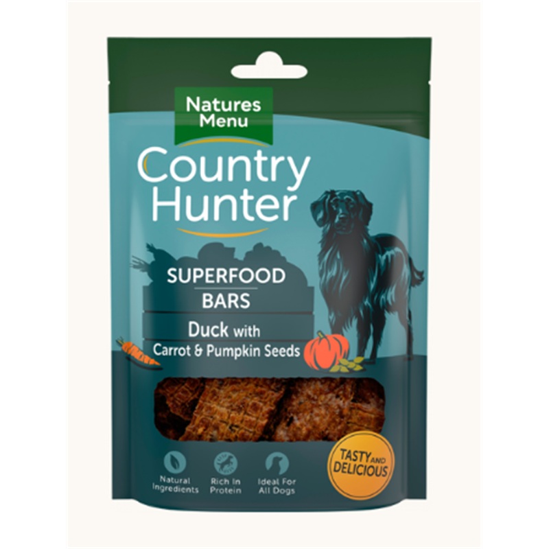 Country Hunter Superfood Bars Duck 100g