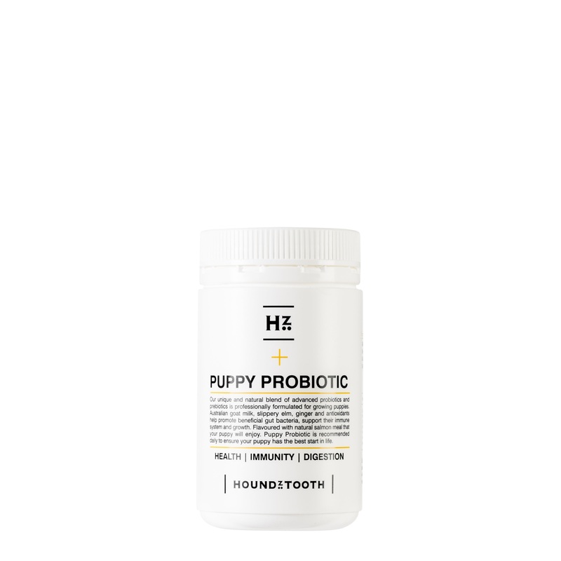 Houndztooth Puppy Probiotic Health Supplement 200g ^._.^