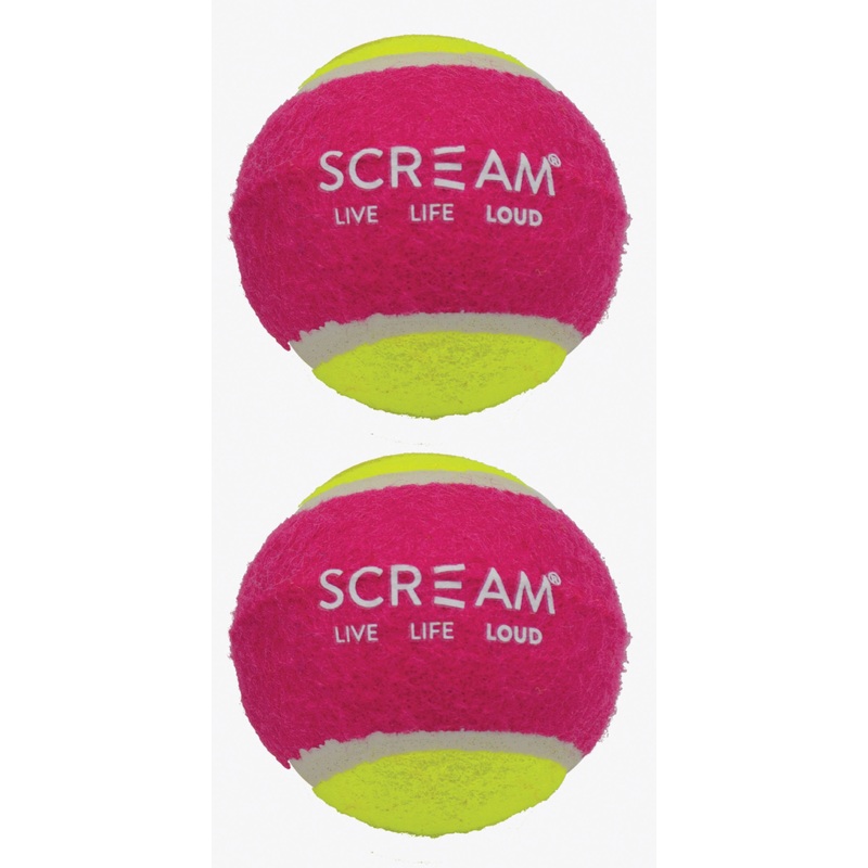 Scream Tennis Ball|Single|2 Pack