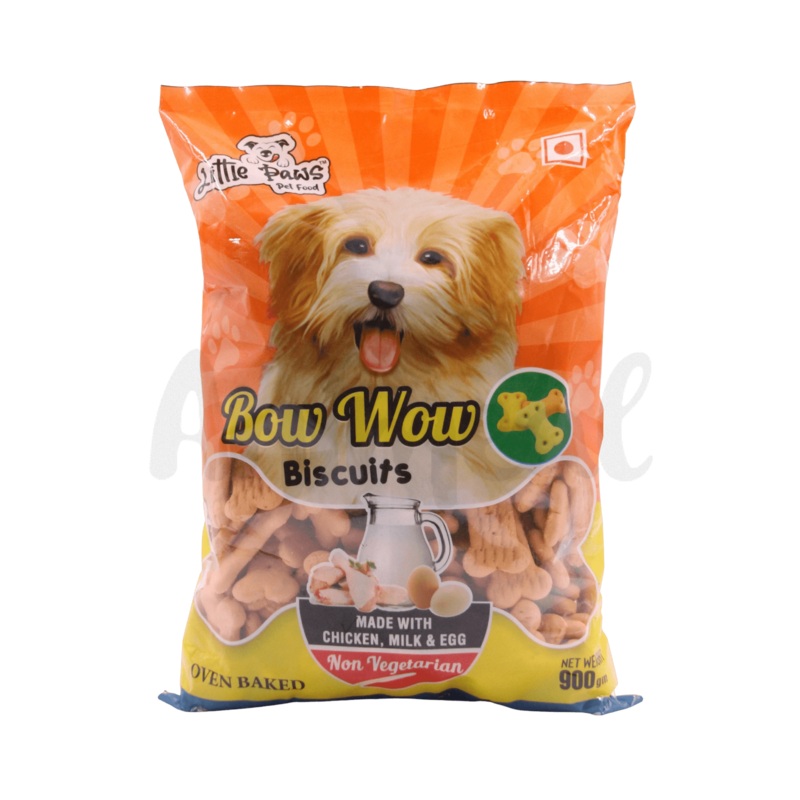 LITTLE PAWS BOW WOW CHICKEN & MILK BISCUITS