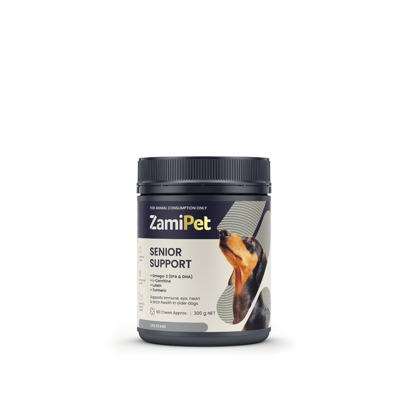 ZamiPet Senior Support Chews for Dogs 300g 60 Pack ^._.^