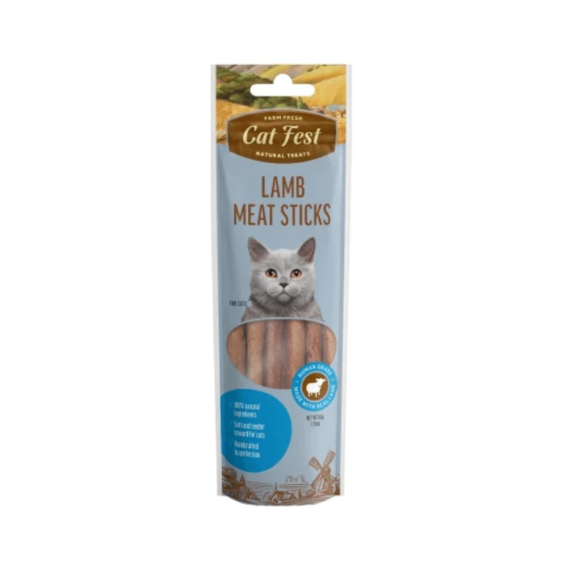 CATFEST MEAT STICKS LAMB FOR CAT