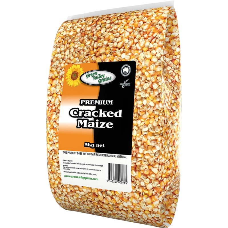 Green Valley Grains Cracked Maize for Birds 5kg