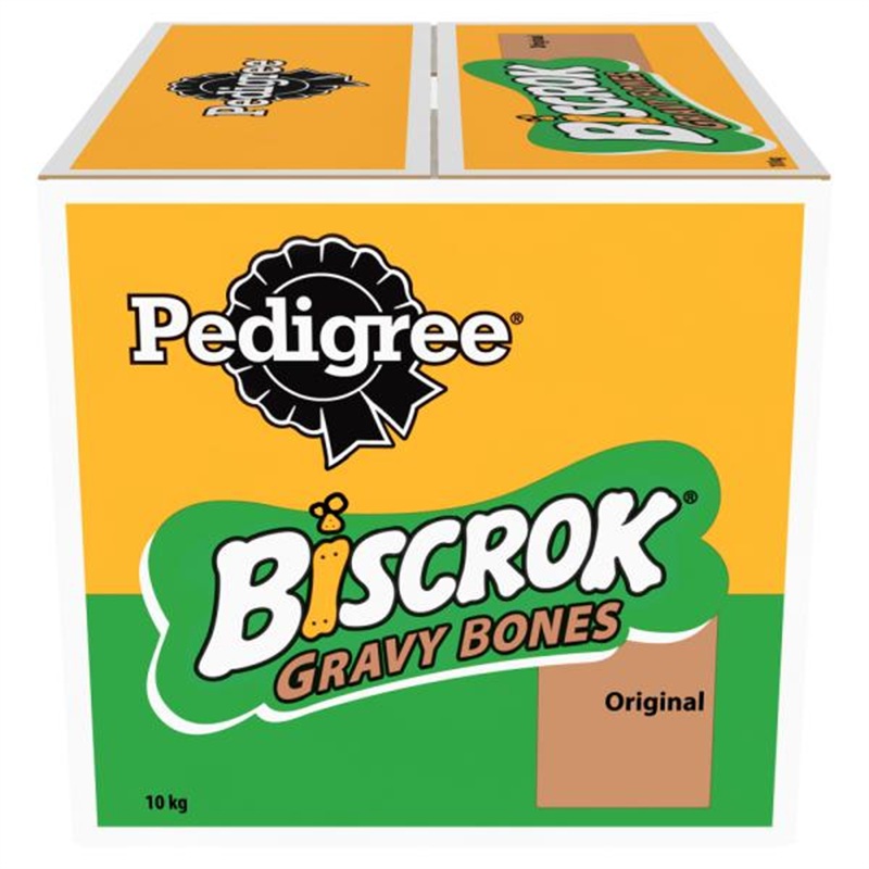 PEDIGREE Biscrok Gravy Bones Biscuits Original Dog Treats 10kg