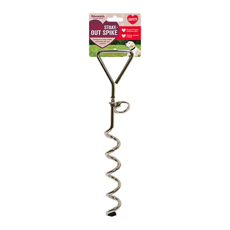 Rosewood Dog Anchor, Stake-out Spike