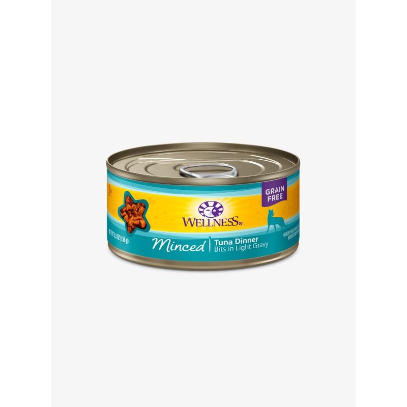 Wellness Complete Health Minced Tuna Dinner Canned Cat Food [Weight : 5.5 oz]