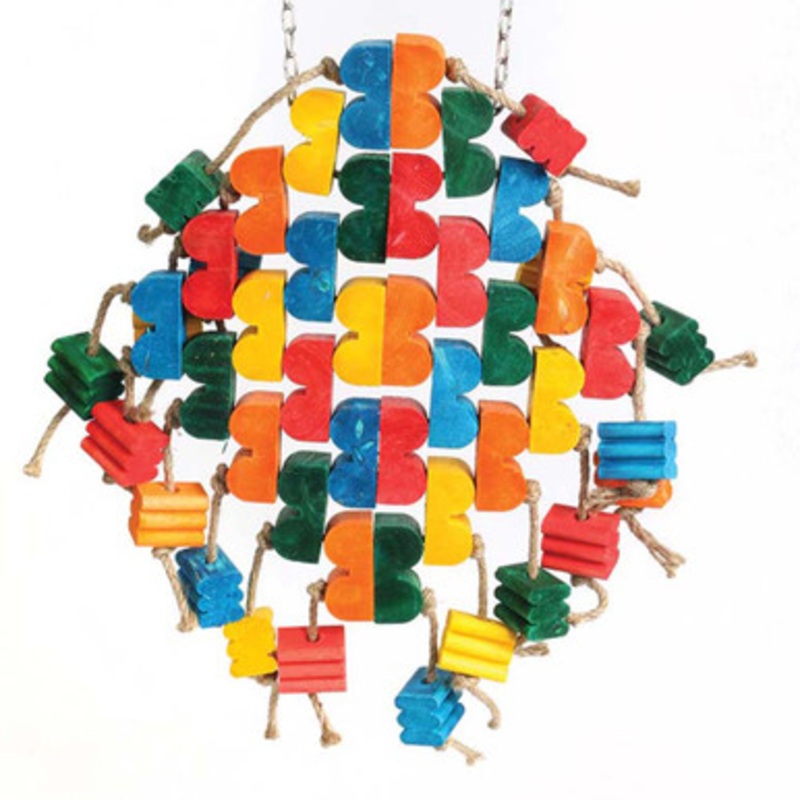 Parrot Activia Stuffy Chewable Parrot Toy