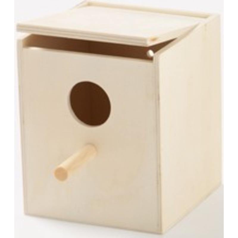 WOODEN NESTING BOX|11.5×11.5x12cm