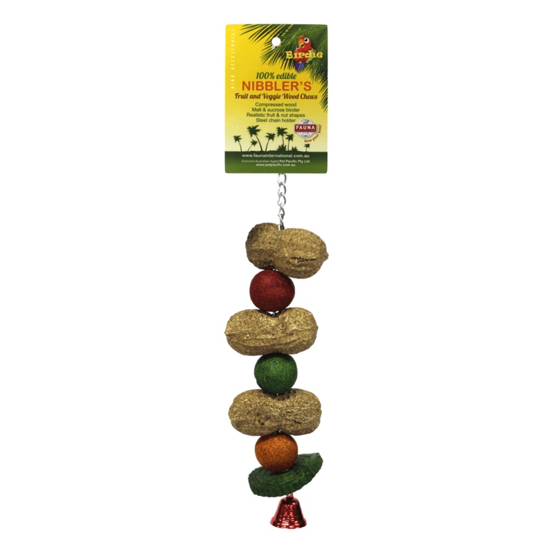 Birdie Nibbler Capsicum & Fruit Kabob Small