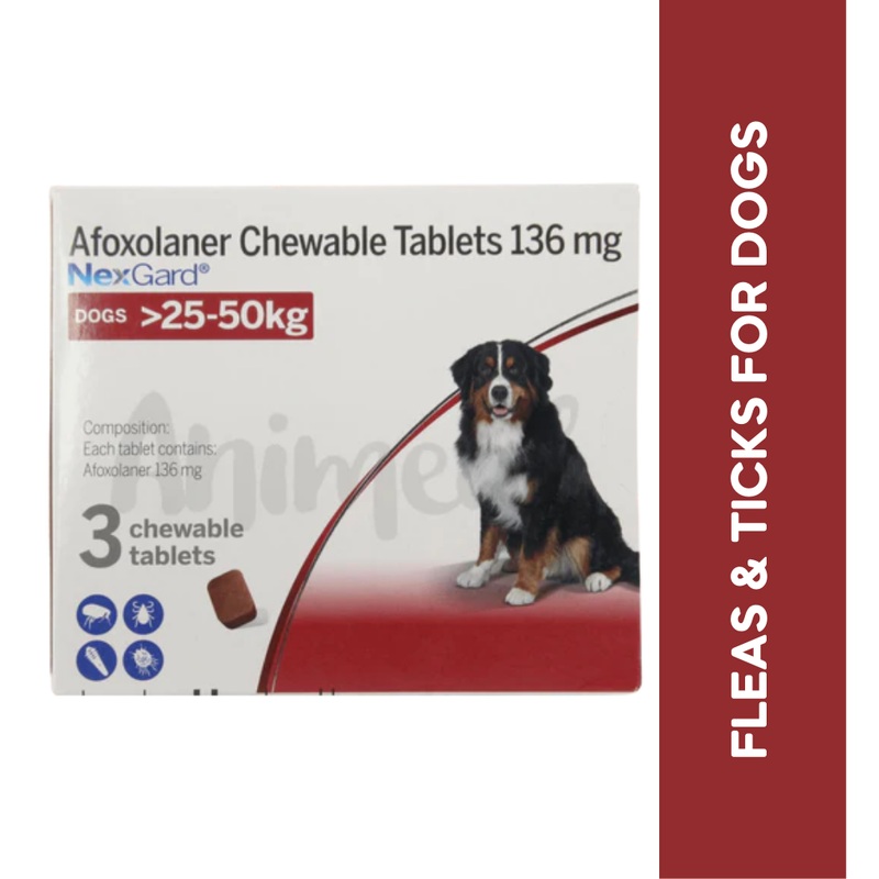 NEXGARD (25-50KG) DOG TABLET