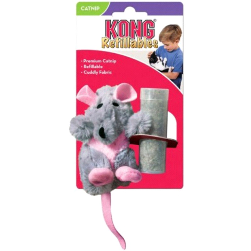 KONG CAT REFILABLE CANIP RAT|15×7.5cm