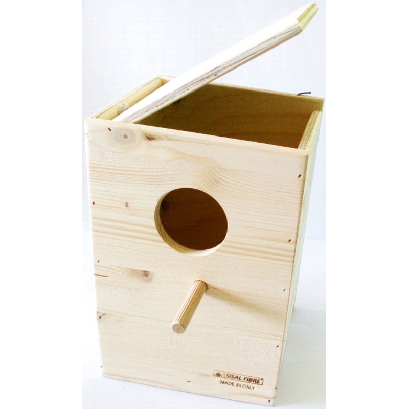 WOODEN NEST|15x15x22cm