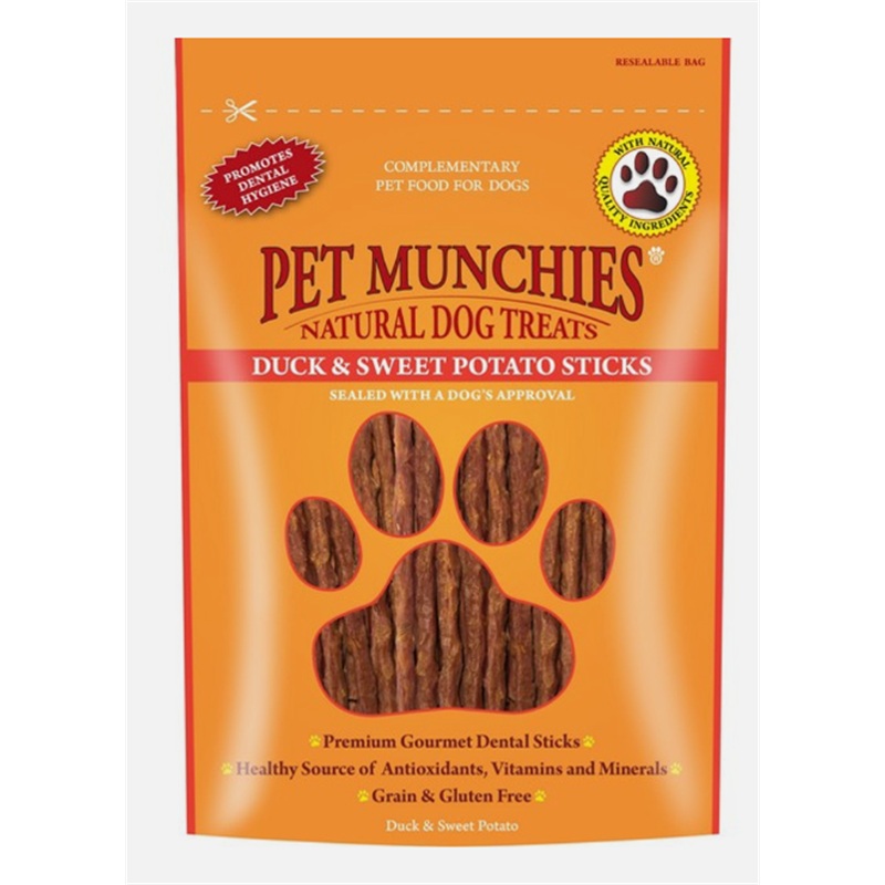 Pet Munchies Duck & Sweet Potato 90g