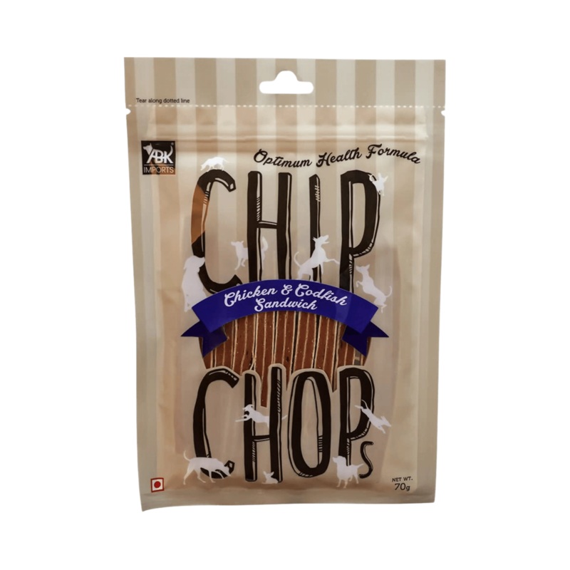 CHIP CHOP CHIC & CODFISH SANDWICH