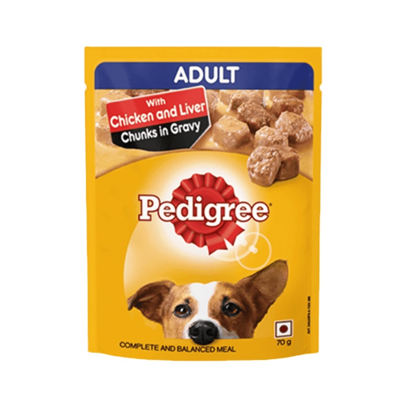 PEDIGREE ADULT CHIC & LIV JELLY FOOD