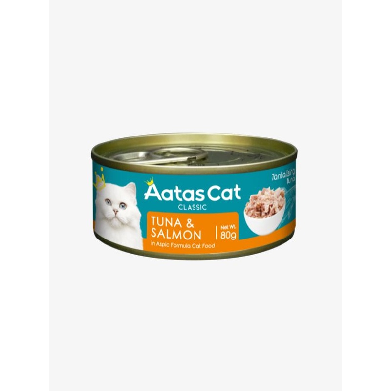 Aatas Cat Tantalizing in Aspic Formula Wet Canned Food 80g (16 Flavors)