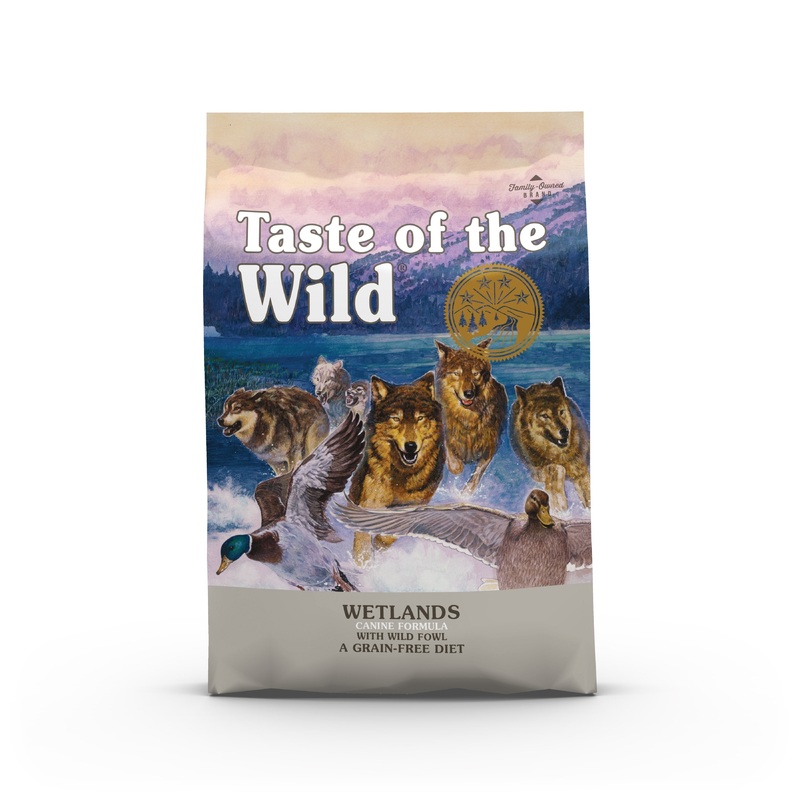 Taste of the Wild Dog Wetlands Wild Fowl Dry Food 12.2kg ^._.^