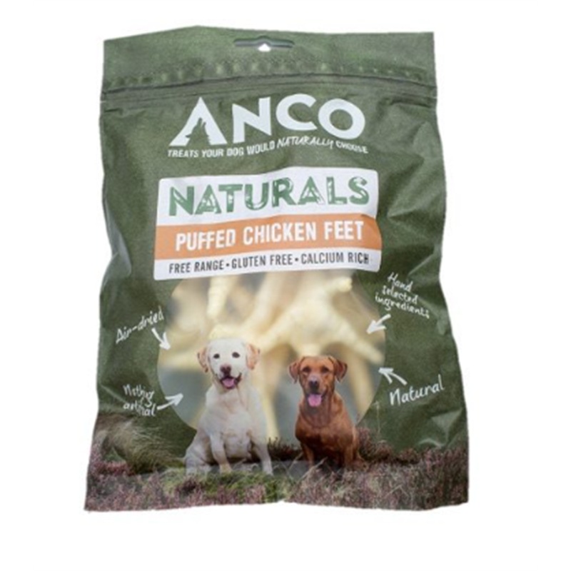 Anco Naturals Puffed Chicken Feet