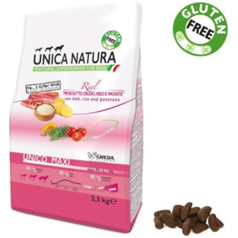 UNICA M RAW HAM|2.5kg|12kg