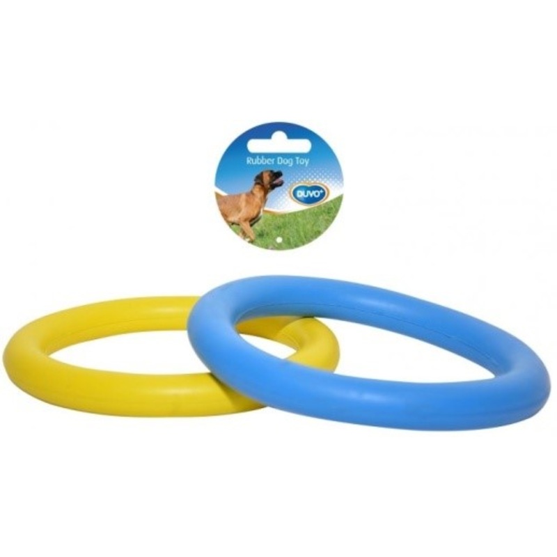 DOG TOY RUBBER RING