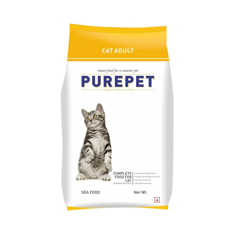 PUREPET SEAFOOD CAT DRY FOOD (M)