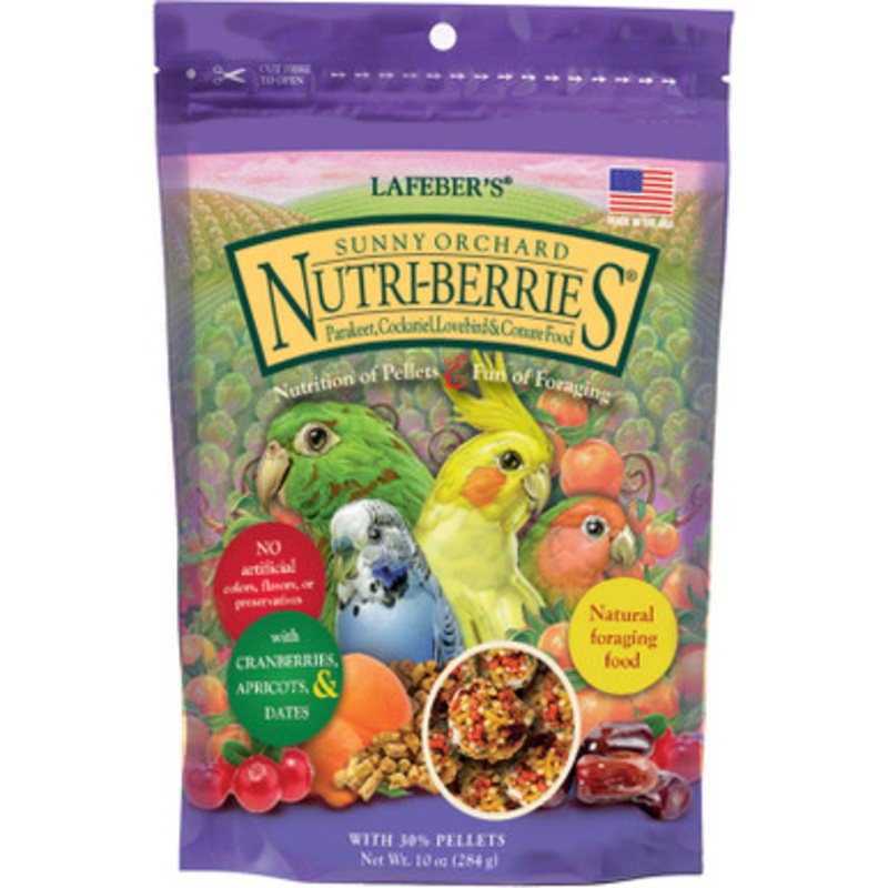 Lafeber Company Sunny Orchard Nurti-Berries Cockatiels Pellets – 10 oz
