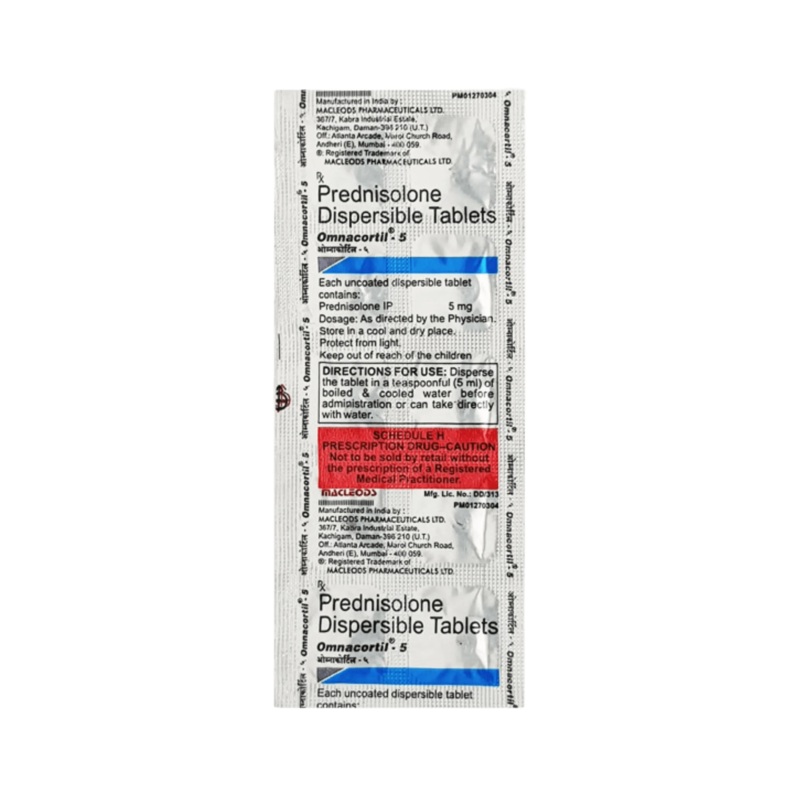 OMNACORTIL 5MG TABLET