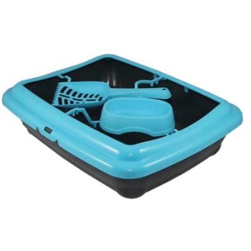 CAT LITTER TRAY KIT|46x36x12cm