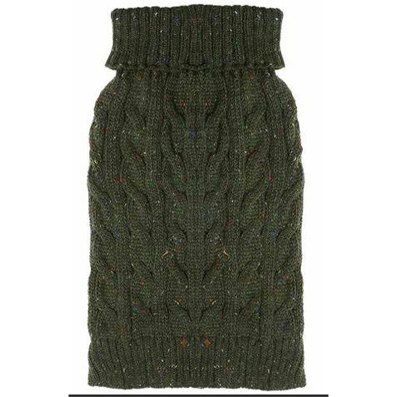 Charlton Cable Knit Woodland Lge