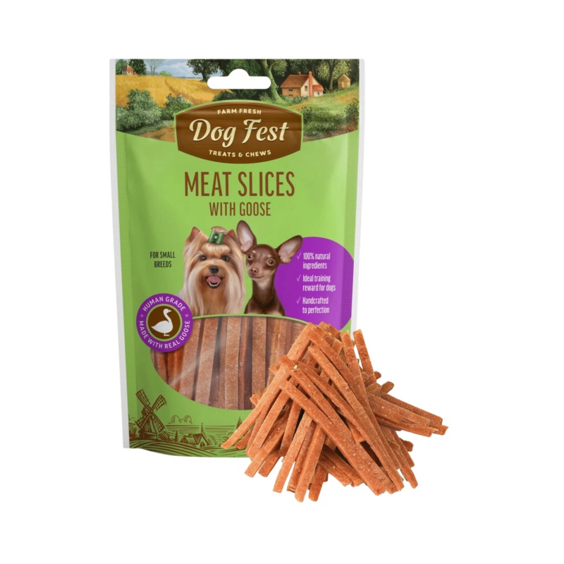 DOGFEST SLICE WITH GOOSE