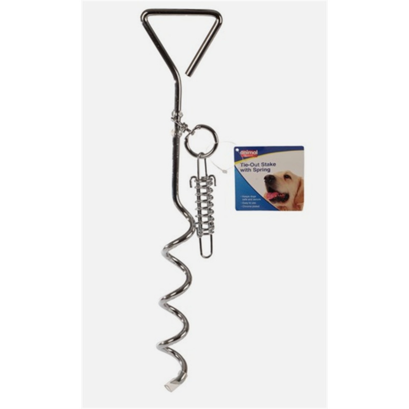 Tie Out Spikes with spring