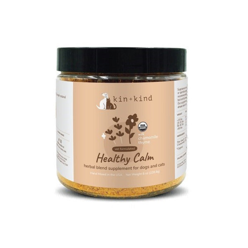 *DONATION TO LOVE THE VOICELESS* Kin + Kind Dog & Cat Supplement Healthy Calm 8oz
