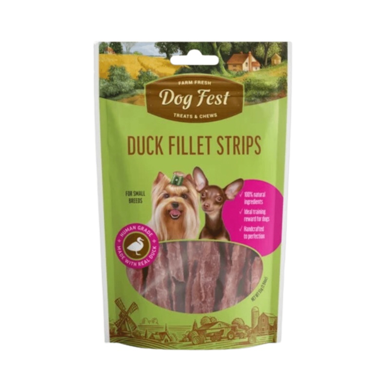 DOGFEST DUCK FILLET STRIPS