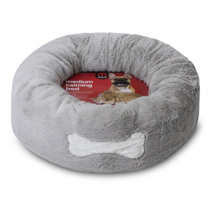 Snoozer Calming Donut Medium Grey