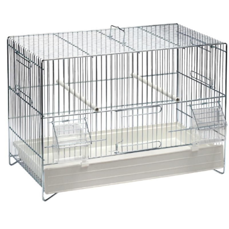 GABBIA COVA 45 ZINCATA|45x25x32cm