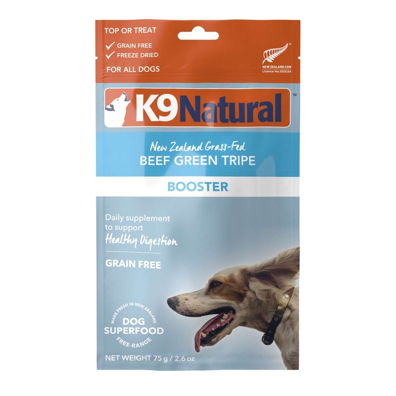 K9 Natural Beef Green Tripe Freeze-Dried Booster