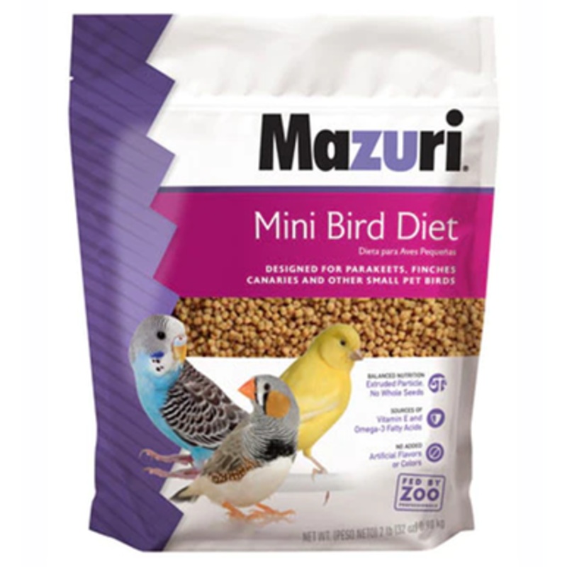 Mazuri Mini Bird Diet – 2 lb