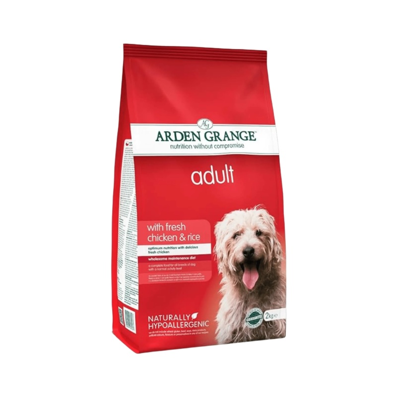 AG ADULT FRESH CHIC& RICE DOG DRY FOOD (M)