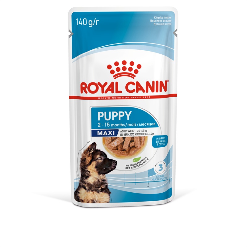 Royal Canin Dog Pouch Maxi Puppy 10pk